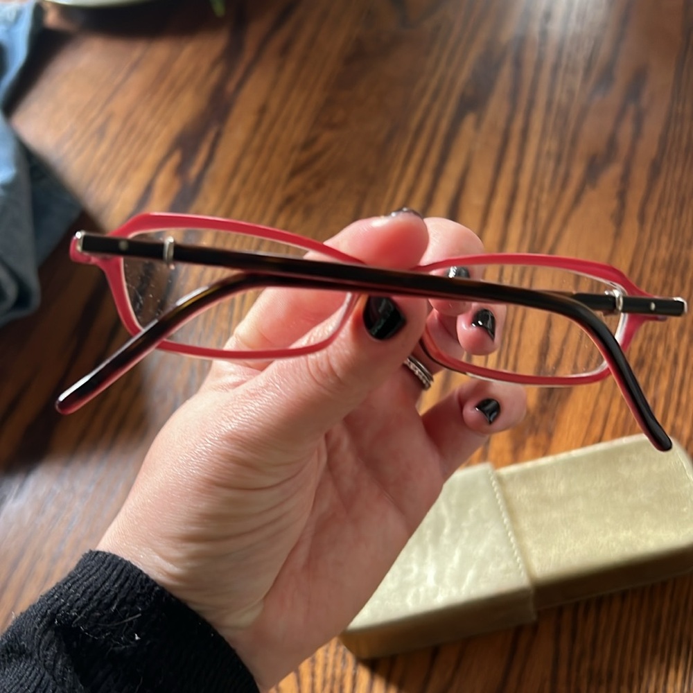 Robert Marc Frames- Tortoise And Pink With Silver… - image 2